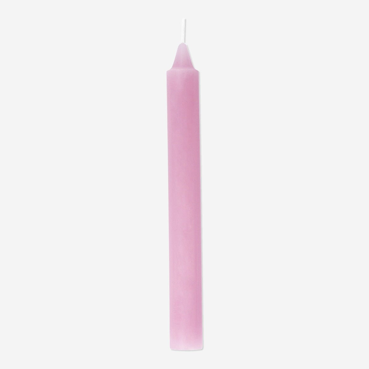 Candle Dinner H.20Cm Dia 2,2Cm 6Pcs Pink