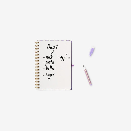 Notebook A5 Reuseable W Marker (In)