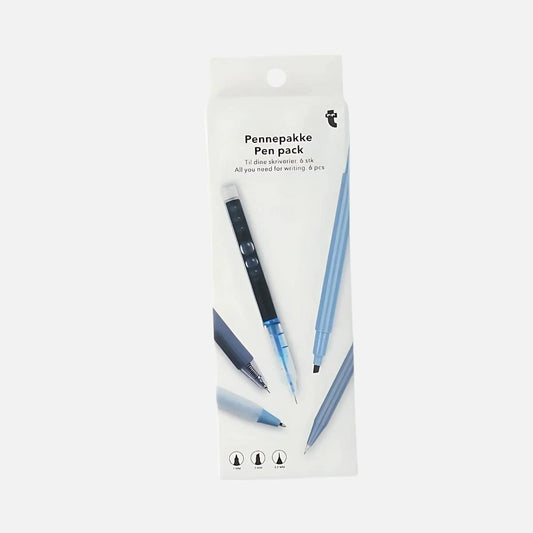 Pen Pack Essential 6 Pcs (In)