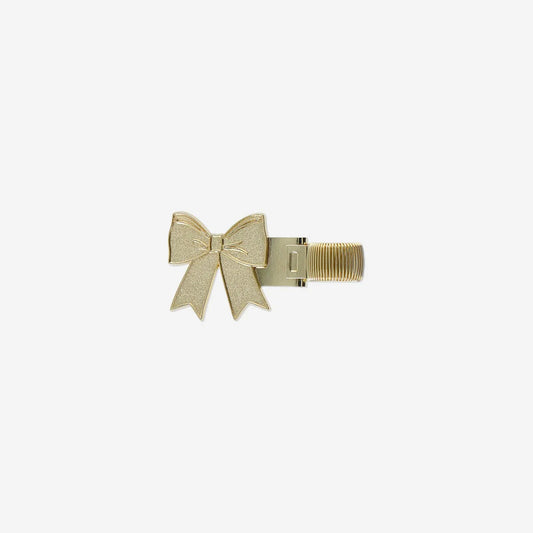 Pen Loop Bow Gold Metal (In)