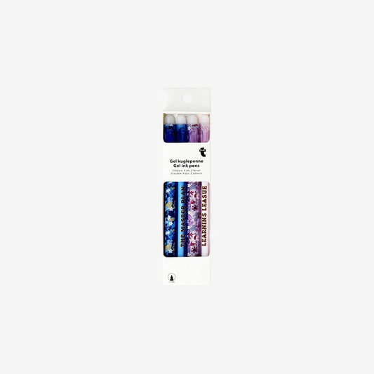 Pen Erasable Gel 4 Pcs (In)