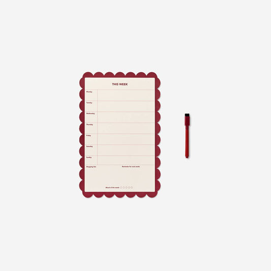 Magnet Planner Weekly With Pen