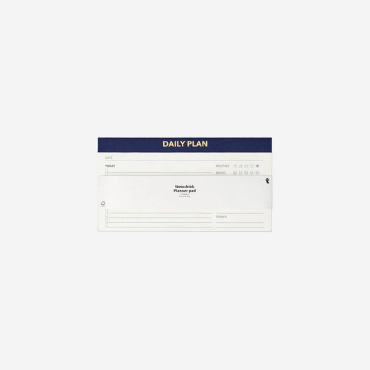 Planner Daily Pad For Desk