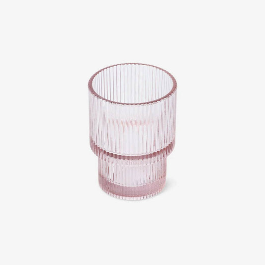 Drinking Glass Colored Glass Pink