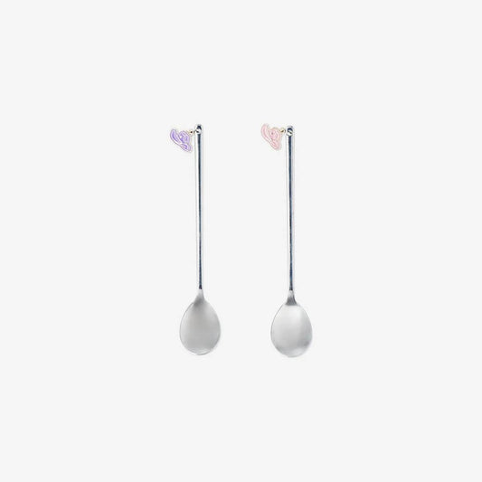 Spoon Dessert Cowboy Hat Silver 2 Pcs