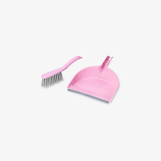 Broom Set Recycled Pink