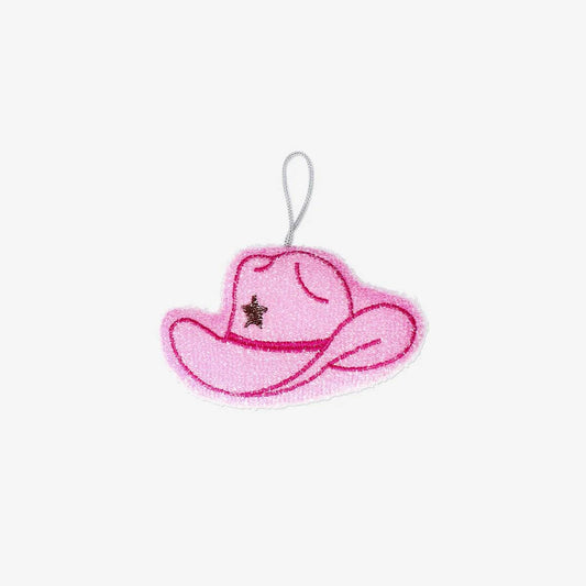 Sponge Cleaning Cowboy Hat Shp Pnk (In)