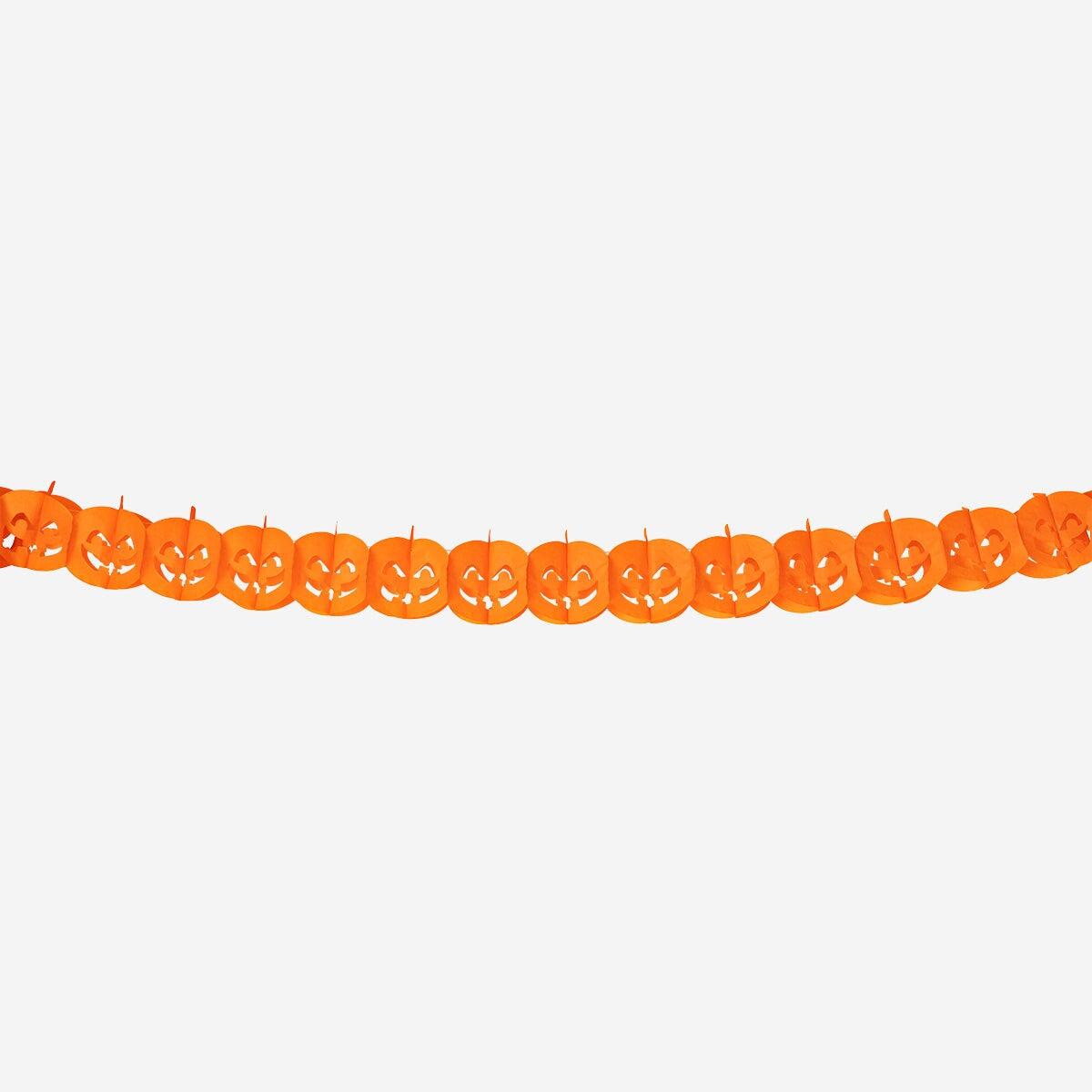 Garland Hallown Tissuepaper Pumpkin 4M