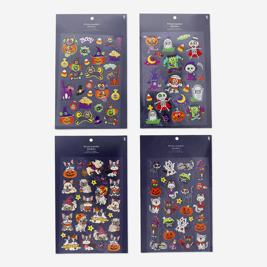 Sticker Puffed Halloween - 4 mix