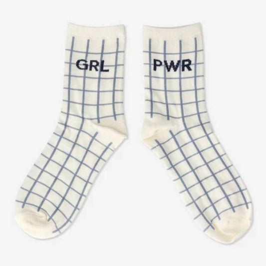 Socks Size Grl Pwr Wglitter Detail 36/38