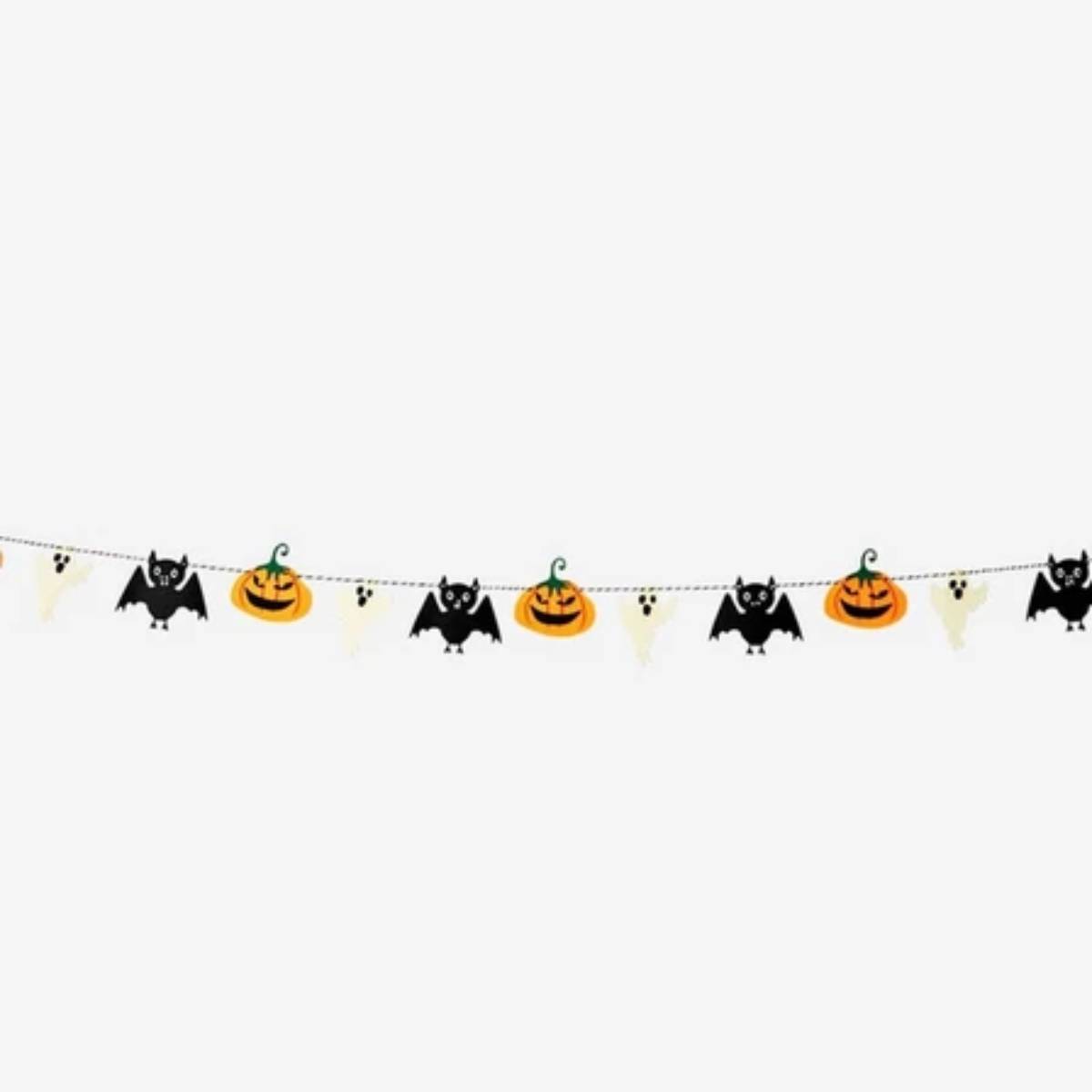 Garland Pumpkin, Bat, Ghost Felt 3M