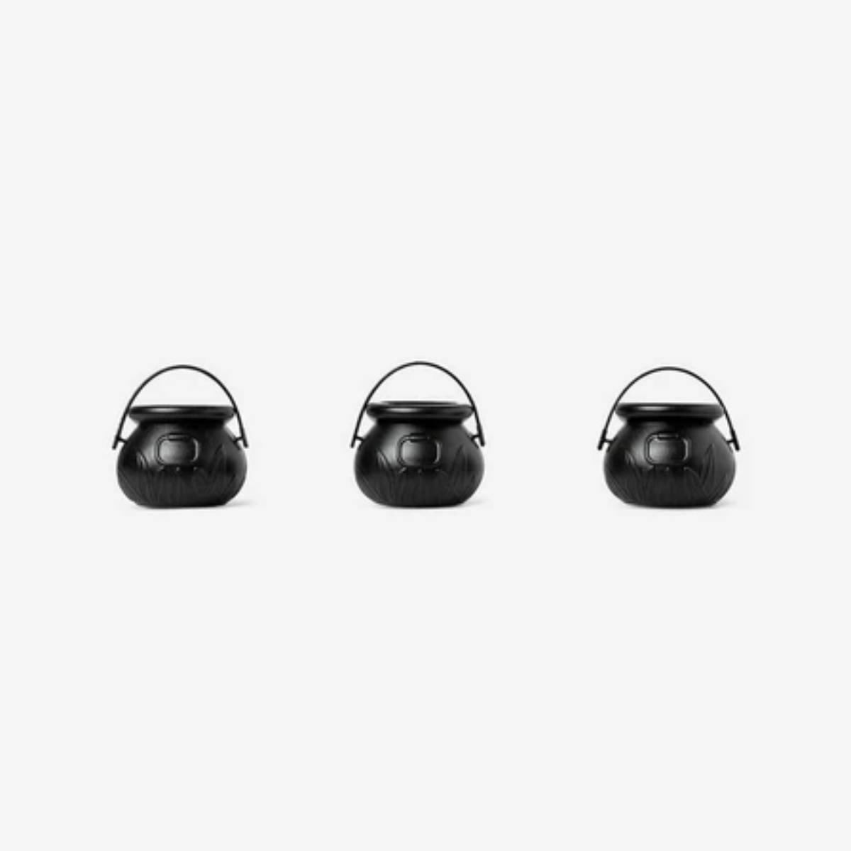 Cauldrons Small Table Deco 4 Pcs