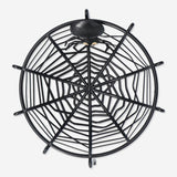 Bowl As Spiderweb Black with Clipon Spiders