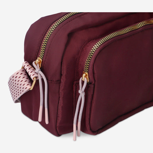 Bag Crossover Small Bordeaux