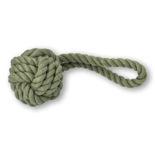 Dog Toy Ball Rope