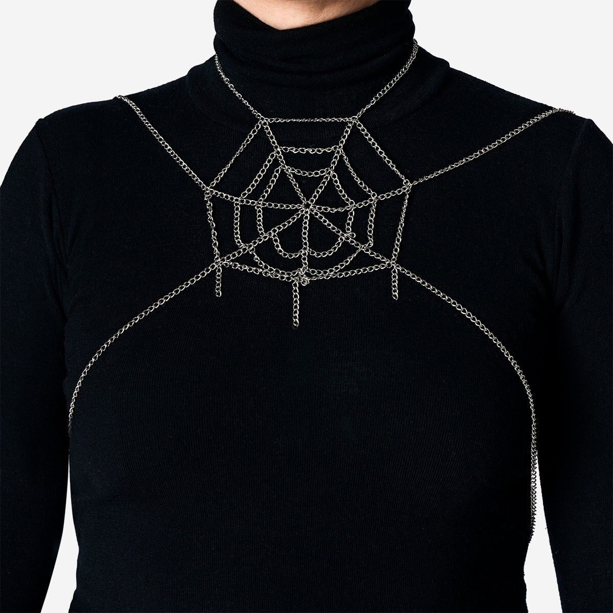 Body Chain Spider Web W Clasps