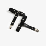Garter Thigh Metalclsp Adjstbl Elstc 2Pc