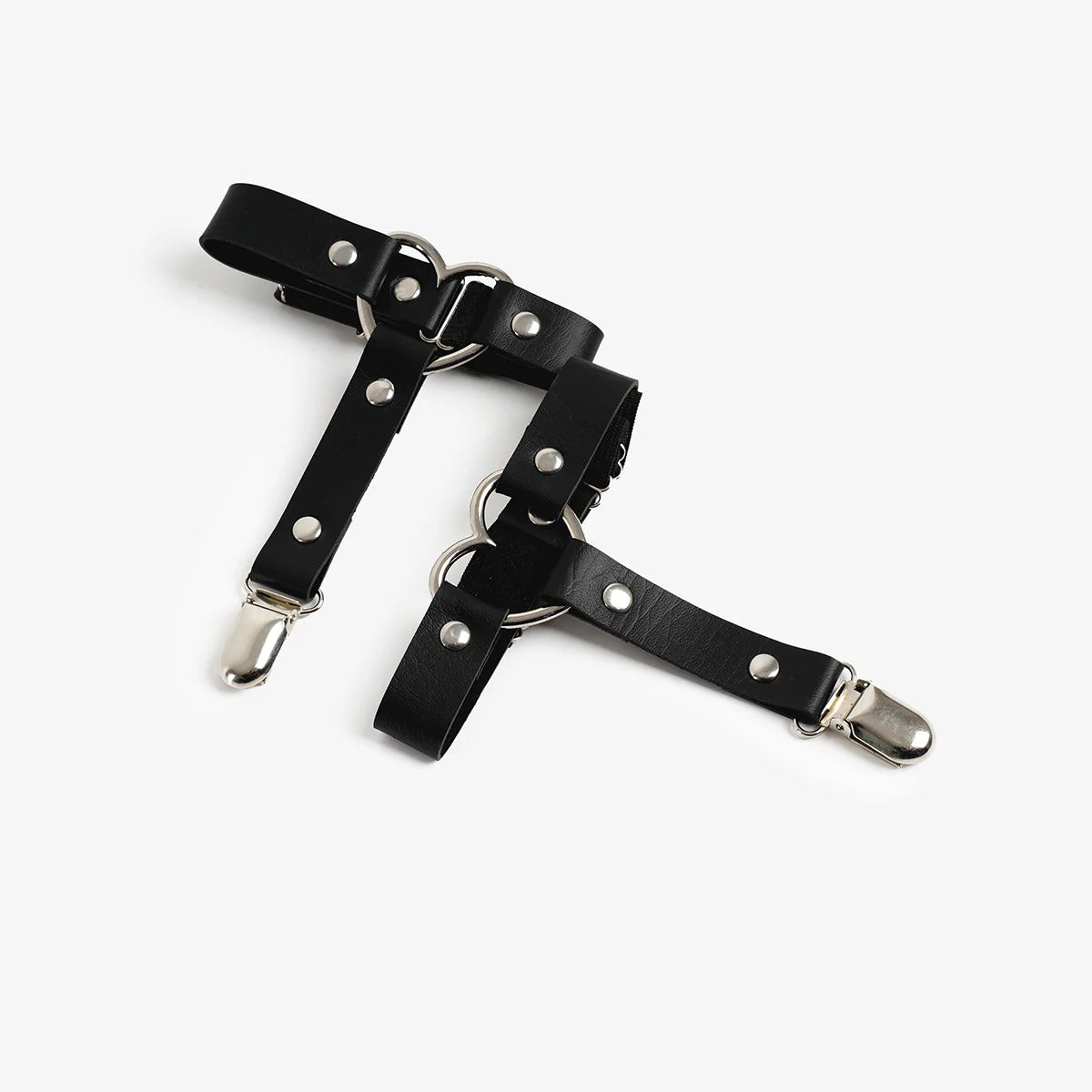 Garter Thigh Metalclsp Adjstbl Elstc 2Pc