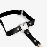 Garter Thigh Metalclsp Adjstbl Elstc 2Pc