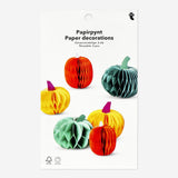 Table Paper Fold Out Pumpkins 6 Pcs