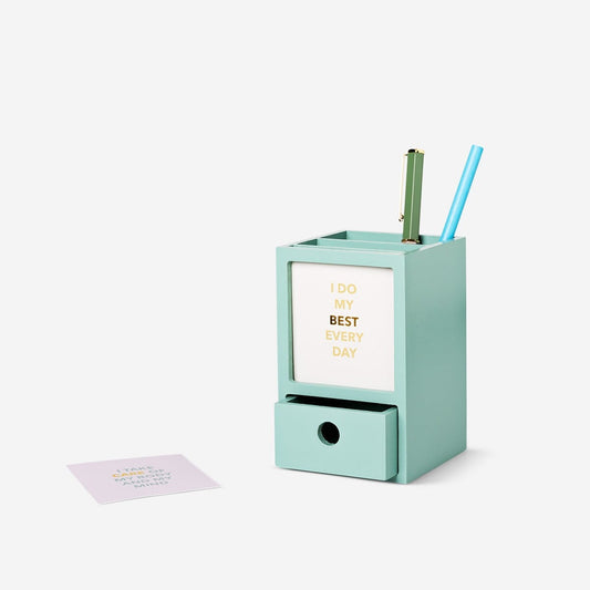 Office Penholder W. Affirmation Cards