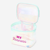 Cosmetic Bag Small Transparent Statement