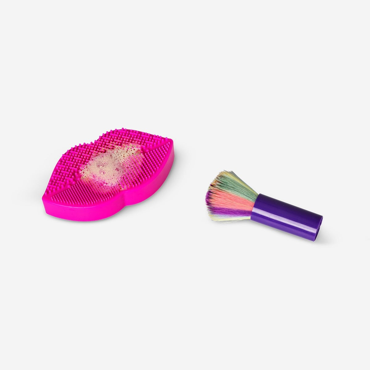 Brush Cleaner Silicone Lips