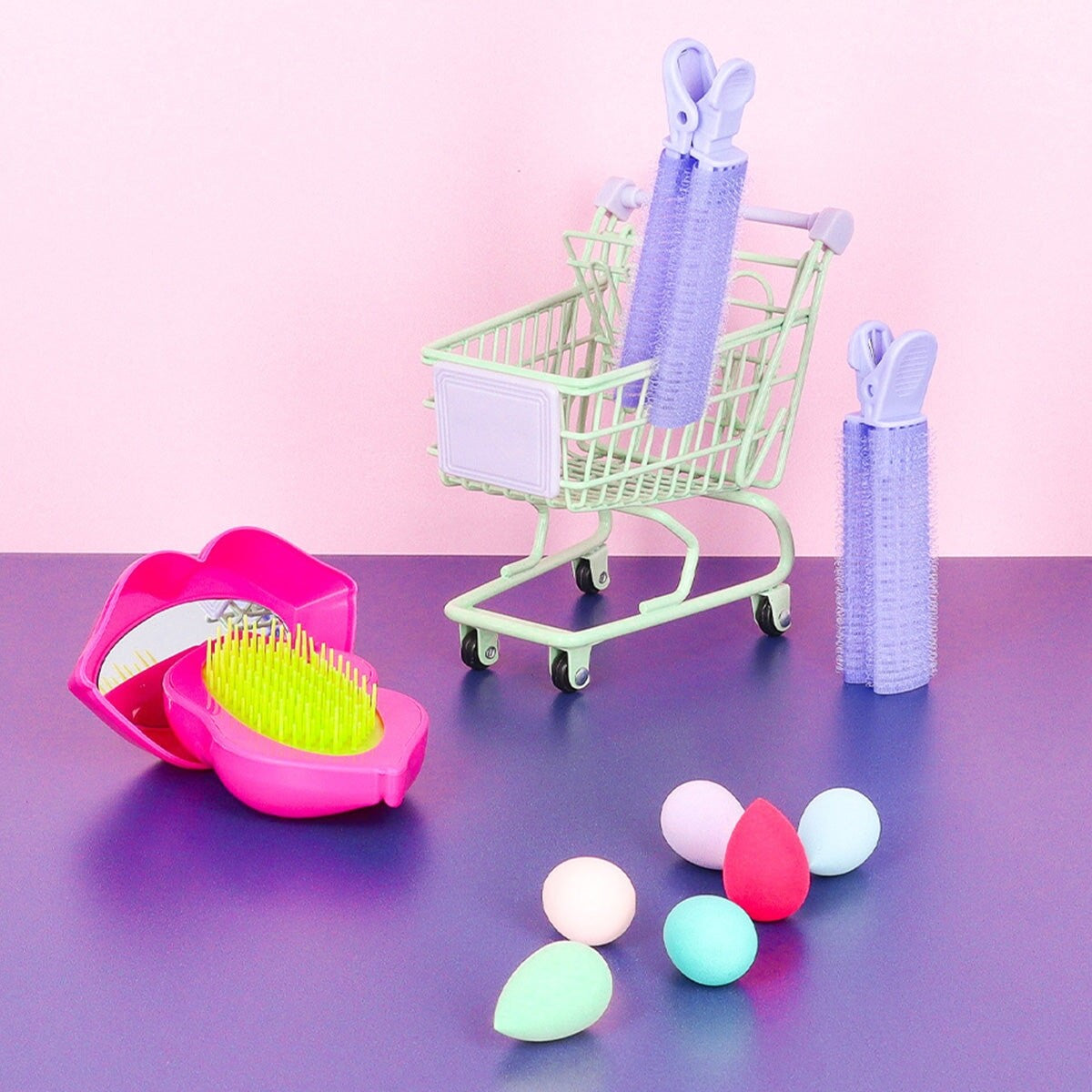 Shopping Cart Pastel