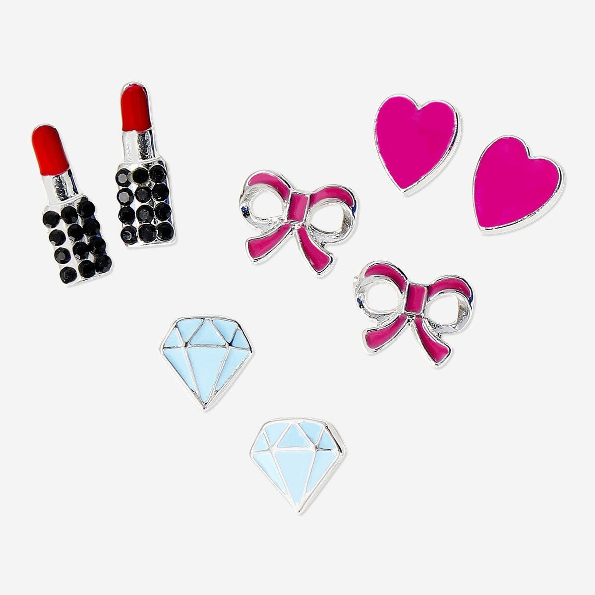 Earrings 4 Pairs Rebel