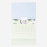 Calendar 2025 Spiral Desk Hearts En