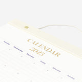 Calendar 2025 Fabric Top Wall En