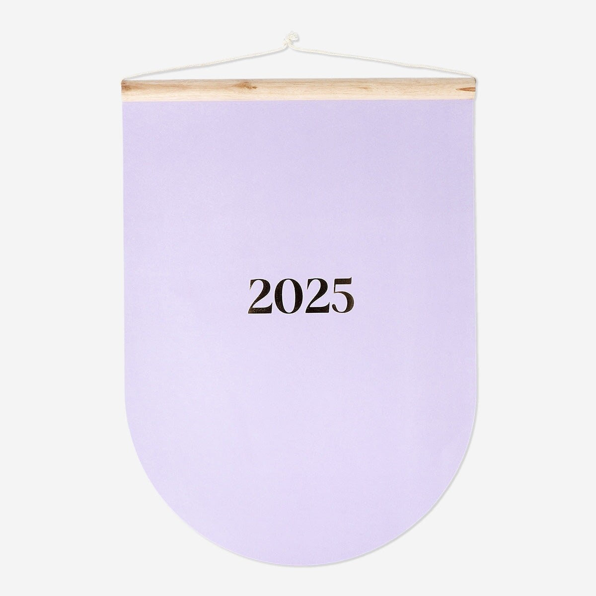 Calendar 2025 Wood Top Wall En