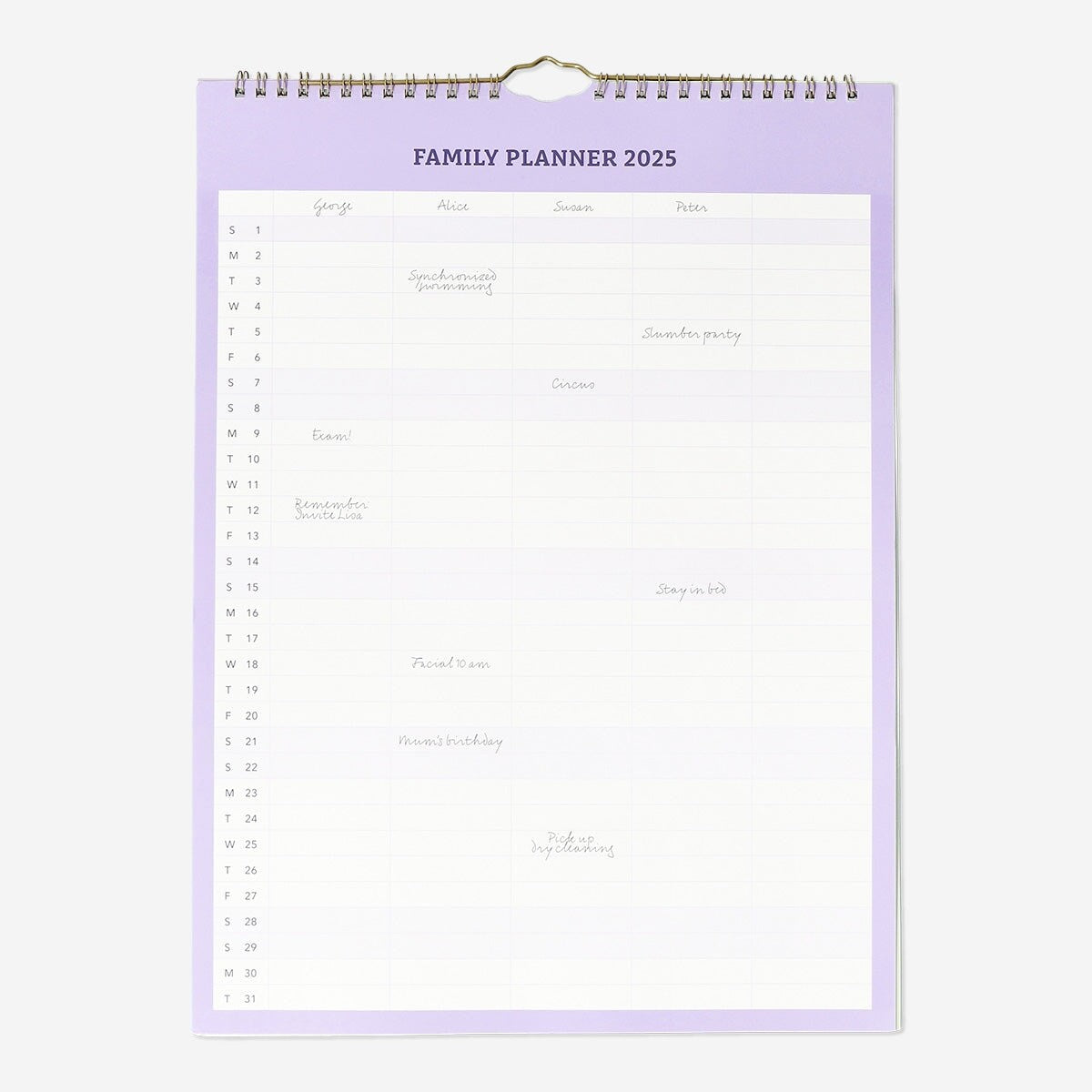 Calendar 2025 Family Planner En – Flying Tiger Copenhagen