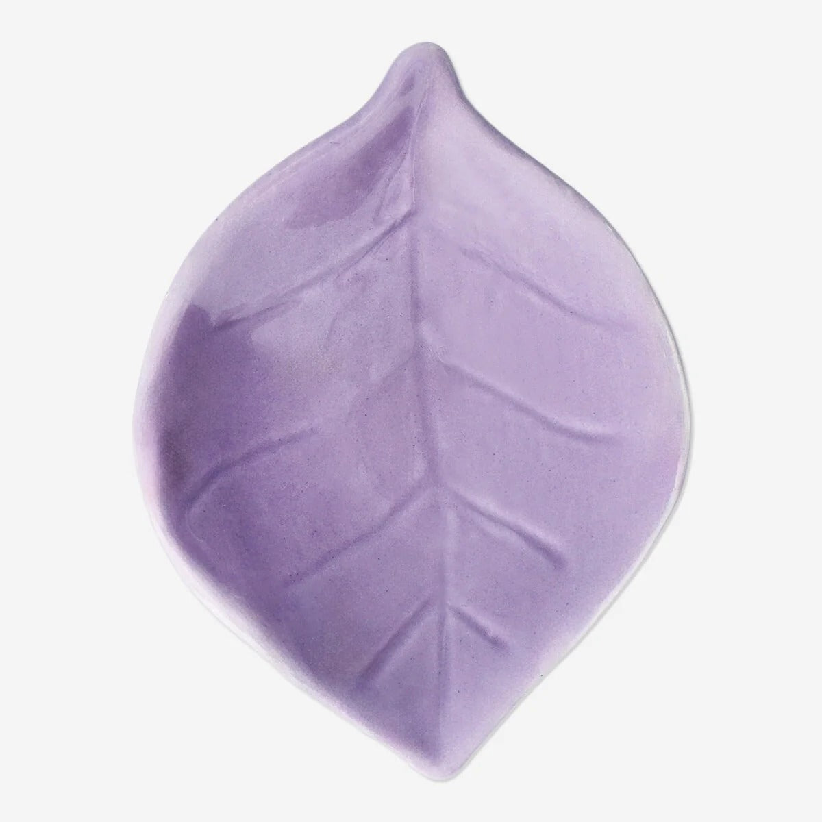 Tray Leaf Purple Small (In)