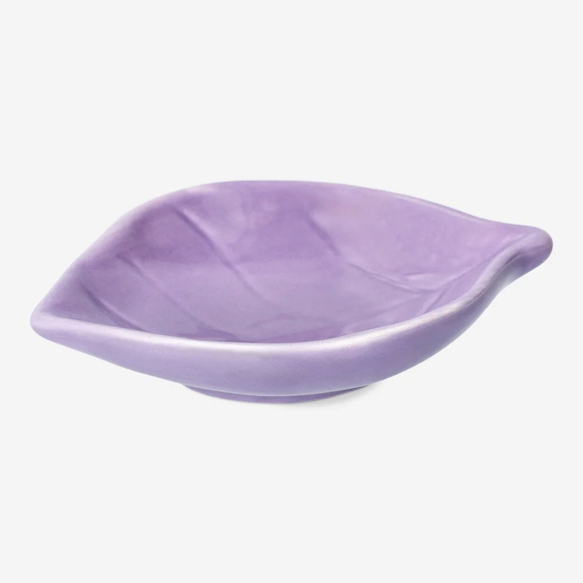 Tray Leaf Purple Small (In)