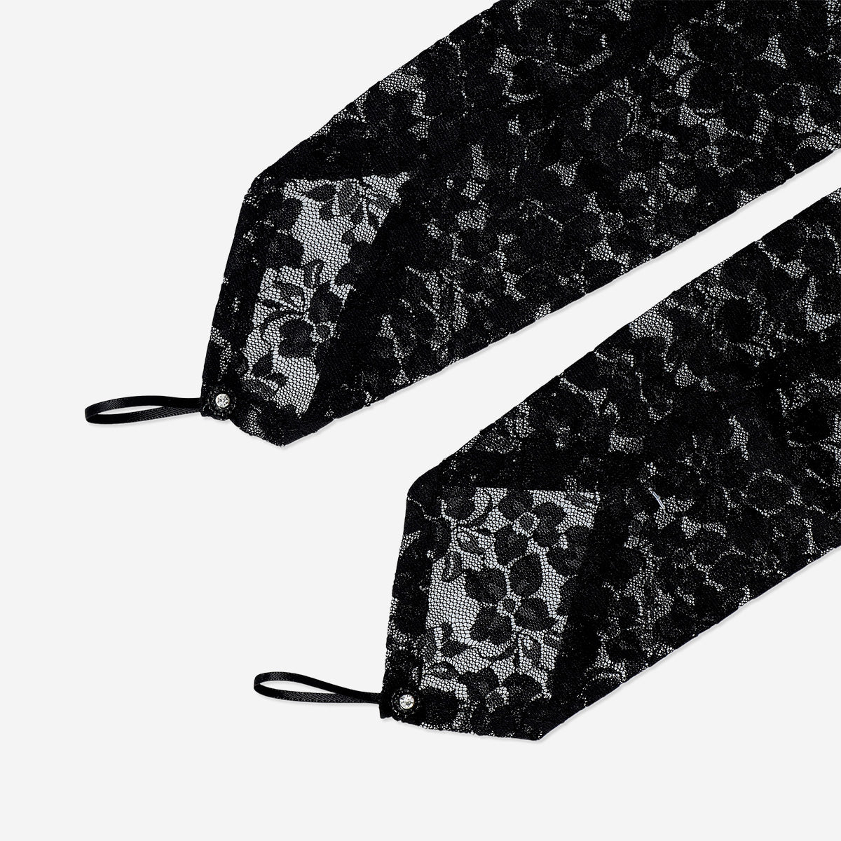 Gloves Embroidered Long
