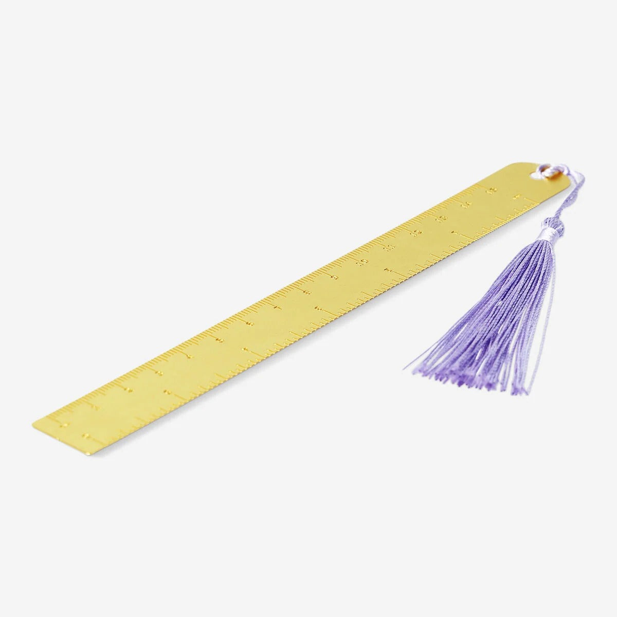 Ruler Metal With Tassel (In)