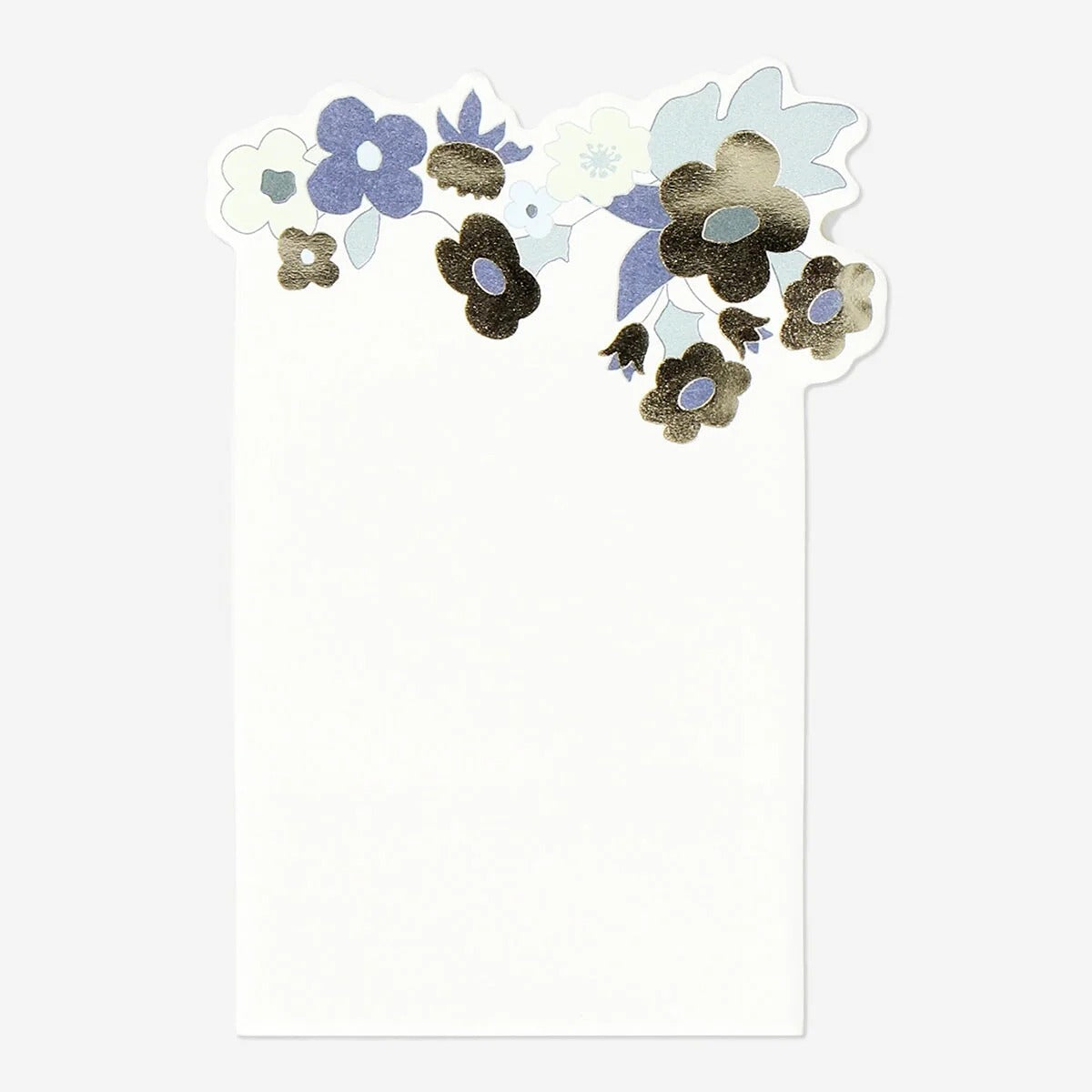 Sticky Notes Flowers & Gold Foil