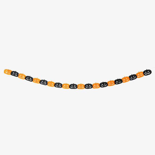 Garland Tissue Paper Pumpkin 3M
