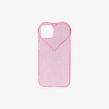 Cover For Phone 13/14 Transparent Heart