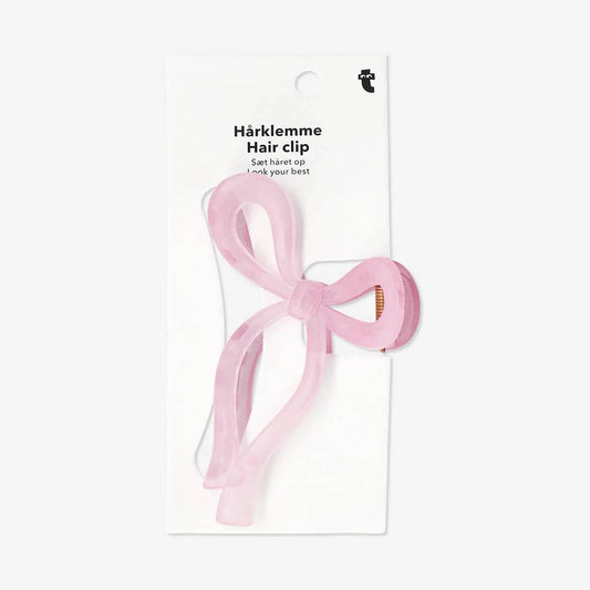Hairclip Bow Pink