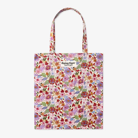Tote Bag Fall Feast Flowers