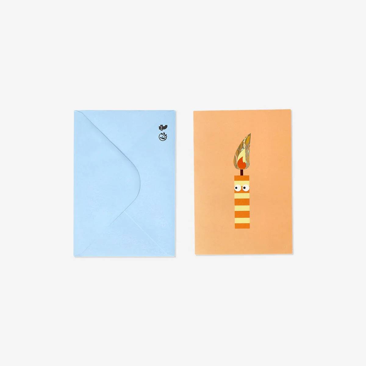 Card W Envelope Candle