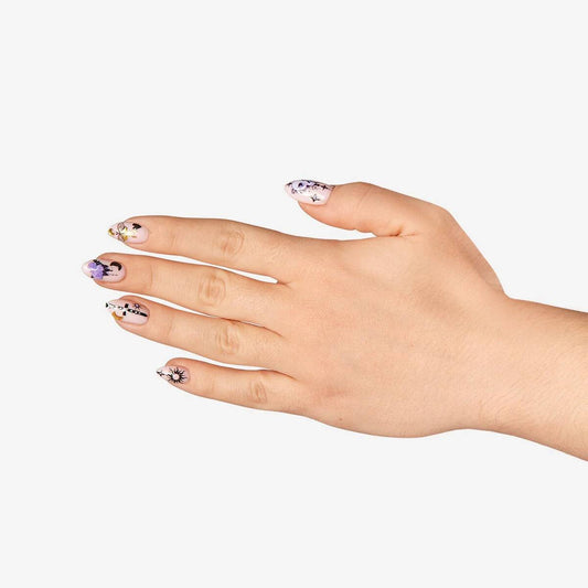 Stickers For Nails Self-Adhesive Teen Gothic 2Pc