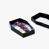Nails Fake Adult Purple W Sticker 24Pcs Coffin Case