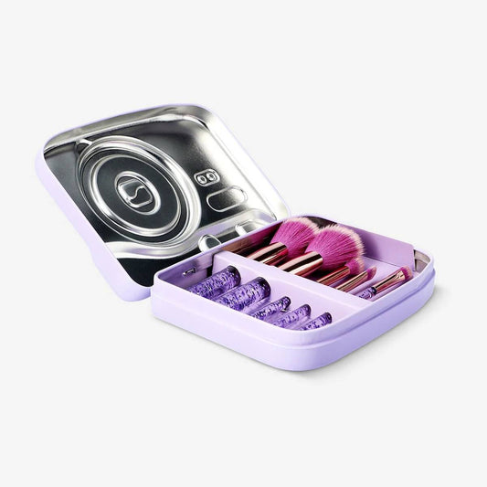 Make-Up Brush Kit In Shaped Camera Tinbo