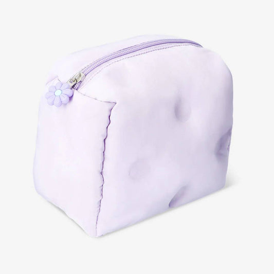 Cosmetic Pouch Small Puffed With Deboss