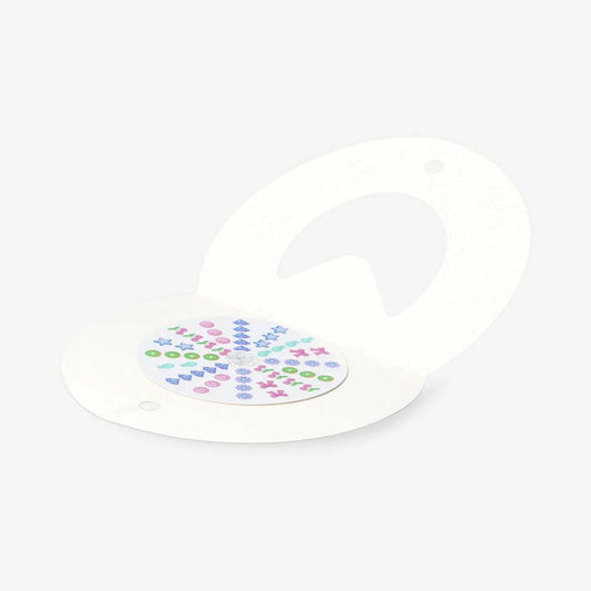 Nail Sticker Mini On Wheel Small Te(In)