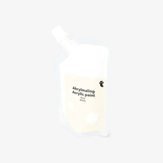 Paint Pouch Acrylic White 80 Ml
