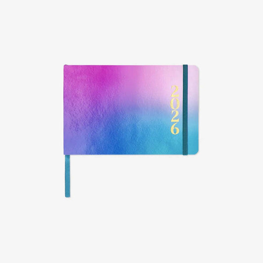 Calendar 2026 12X18 Cm Week Gradient En